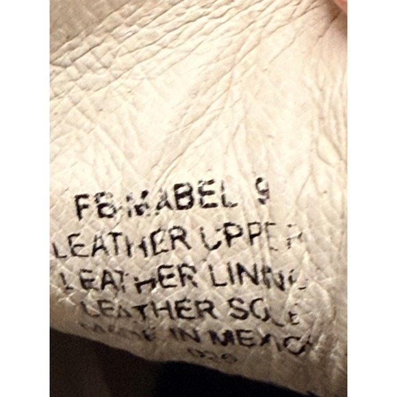 FREEBIRD by Steven Mabel Brown Leather CROC OXFORD SHOES /Size 9 - Picture 7 of 7